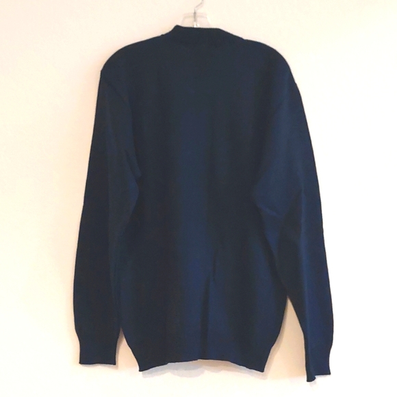 USPS jersey knit zipper front cardigan NWT - Picture 6 of 8